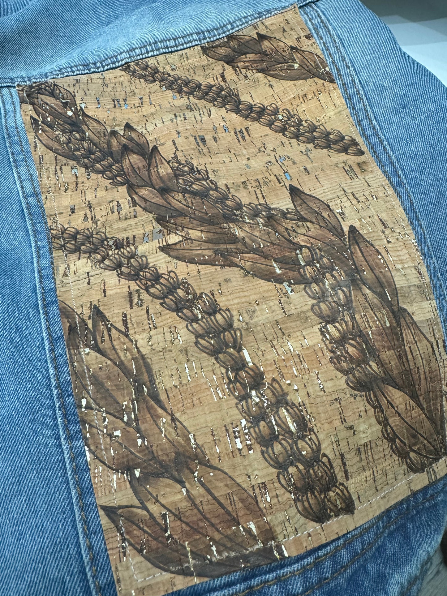 Create Your Own - Burned Denim Jacket
