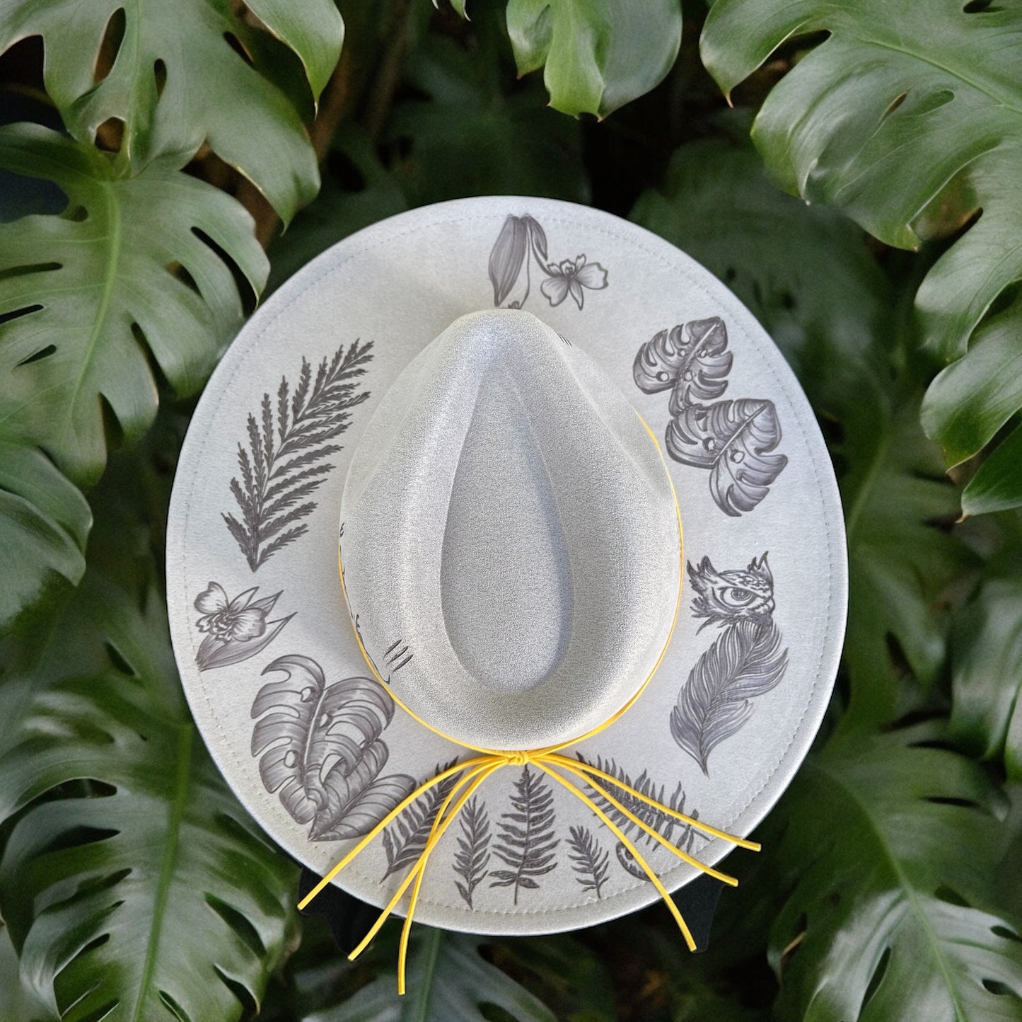 Island Botanical - Burned Wide Brim Hat