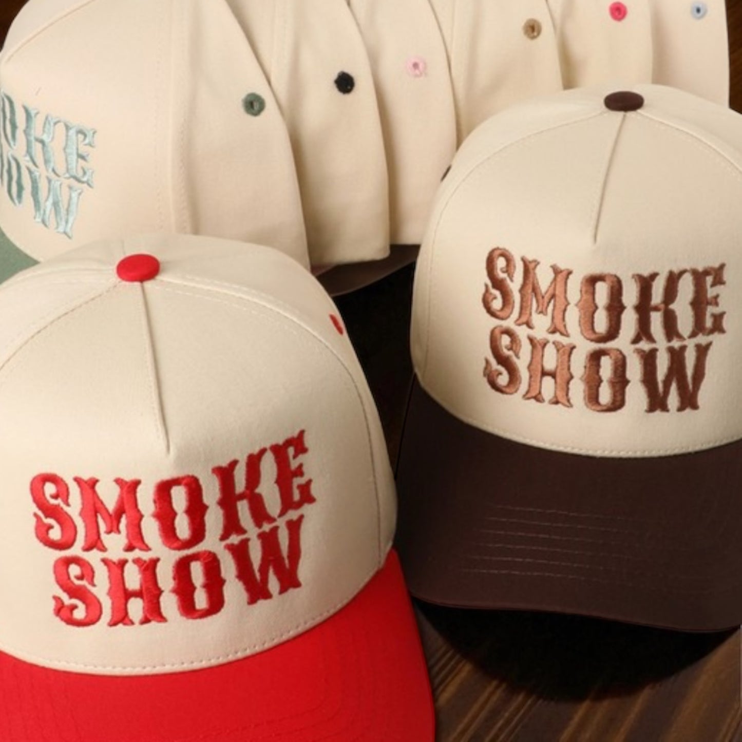 Smoke Show - Embroidered Cap