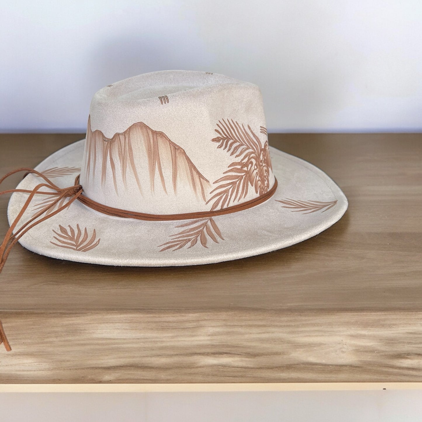 Shade on the Ridge - Burned Short Brim Cowboy Hat