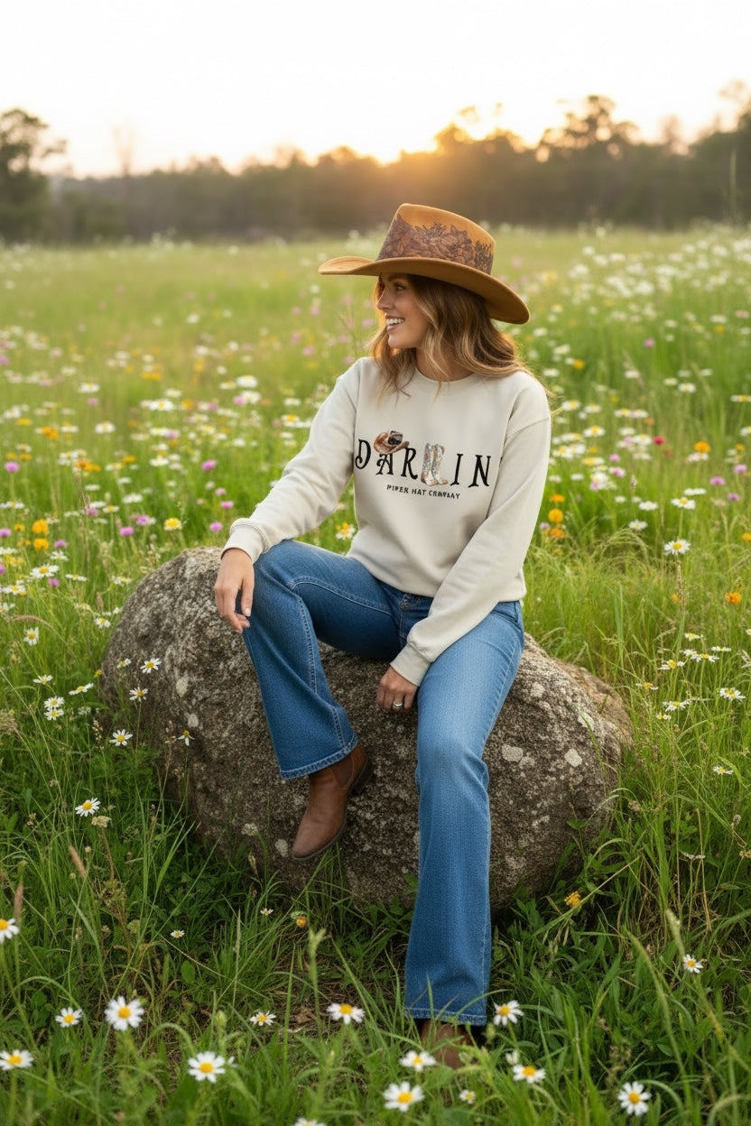 Darlin’ - Hat & Boot Design