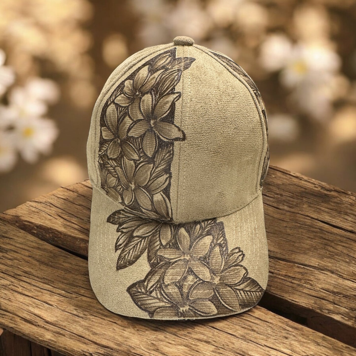 Pua Melia - Burned Suede Baseball Cap