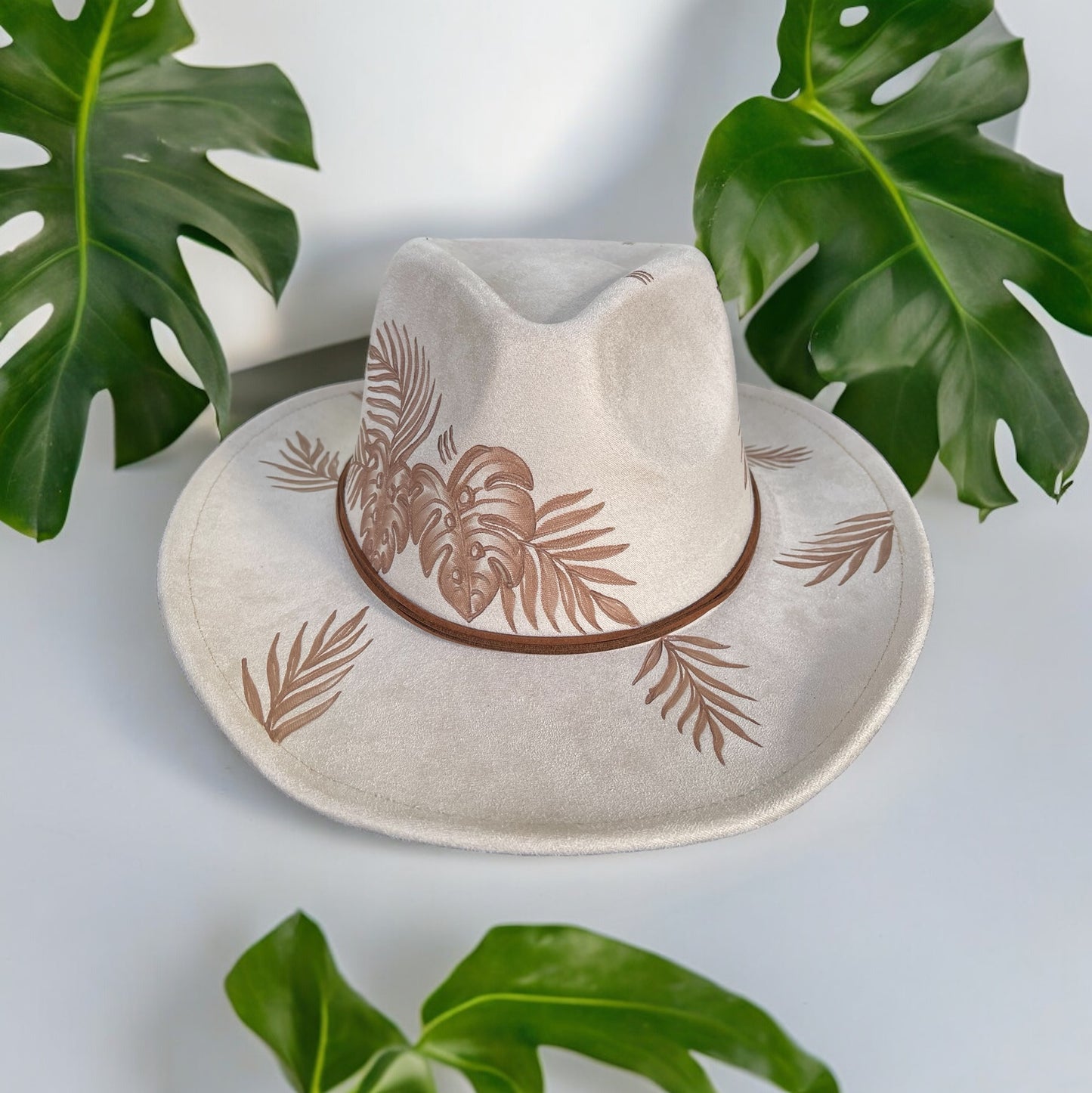 Shade on the Ridge - Burned Short Brim Cowboy Hat