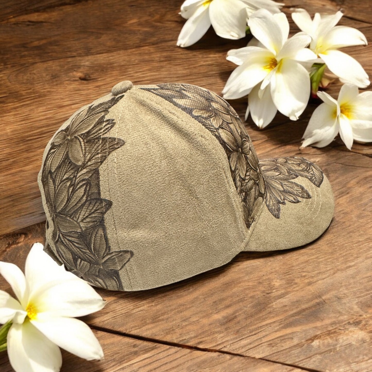 Pua Melia - Burned Suede Baseball Cap
