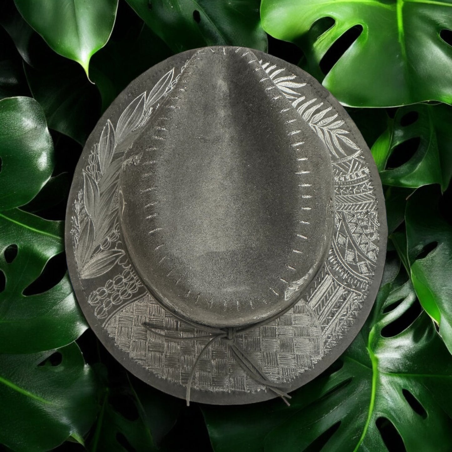 Supremacy- Burned Small Brim Fedora Hat