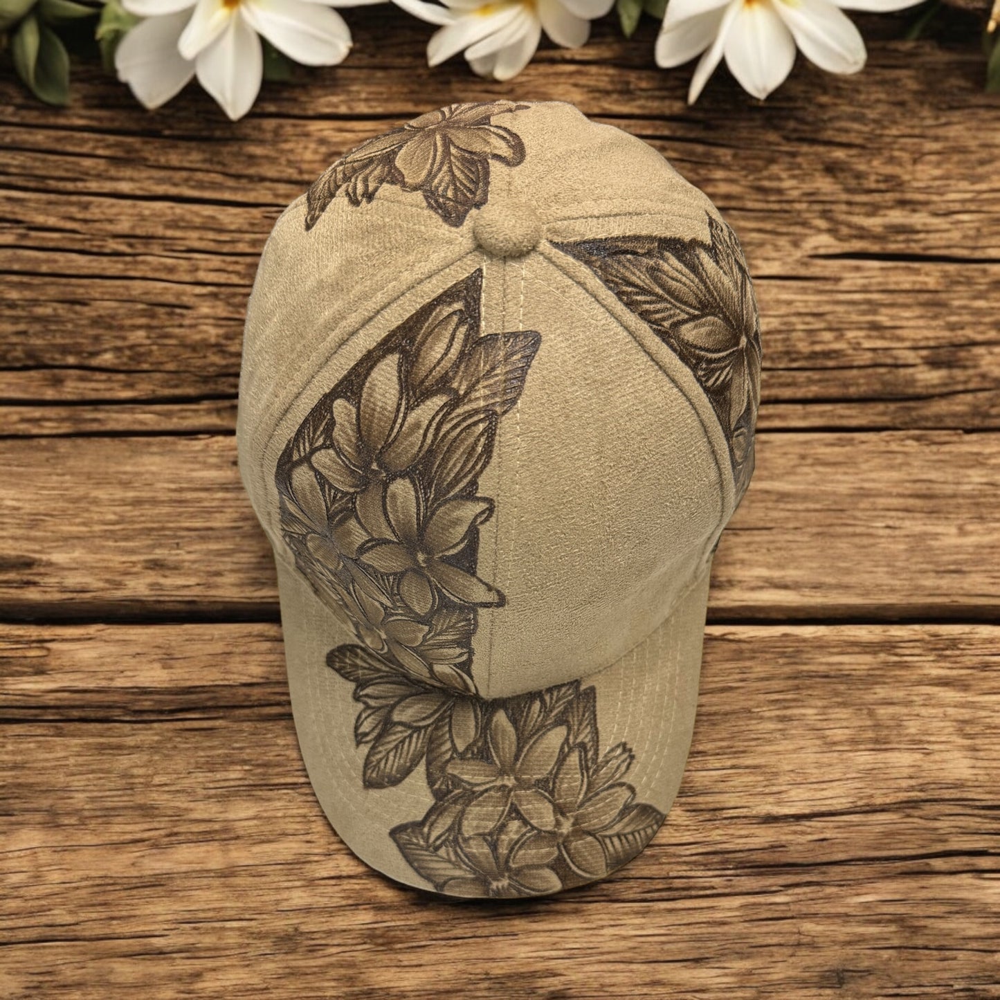 Pua Melia - Burned Suede Baseball Cap