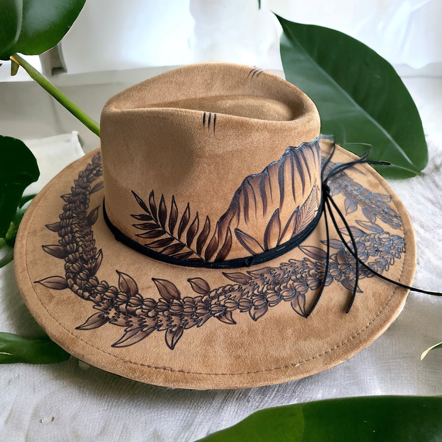 Windward Side - Burned Wide Hat