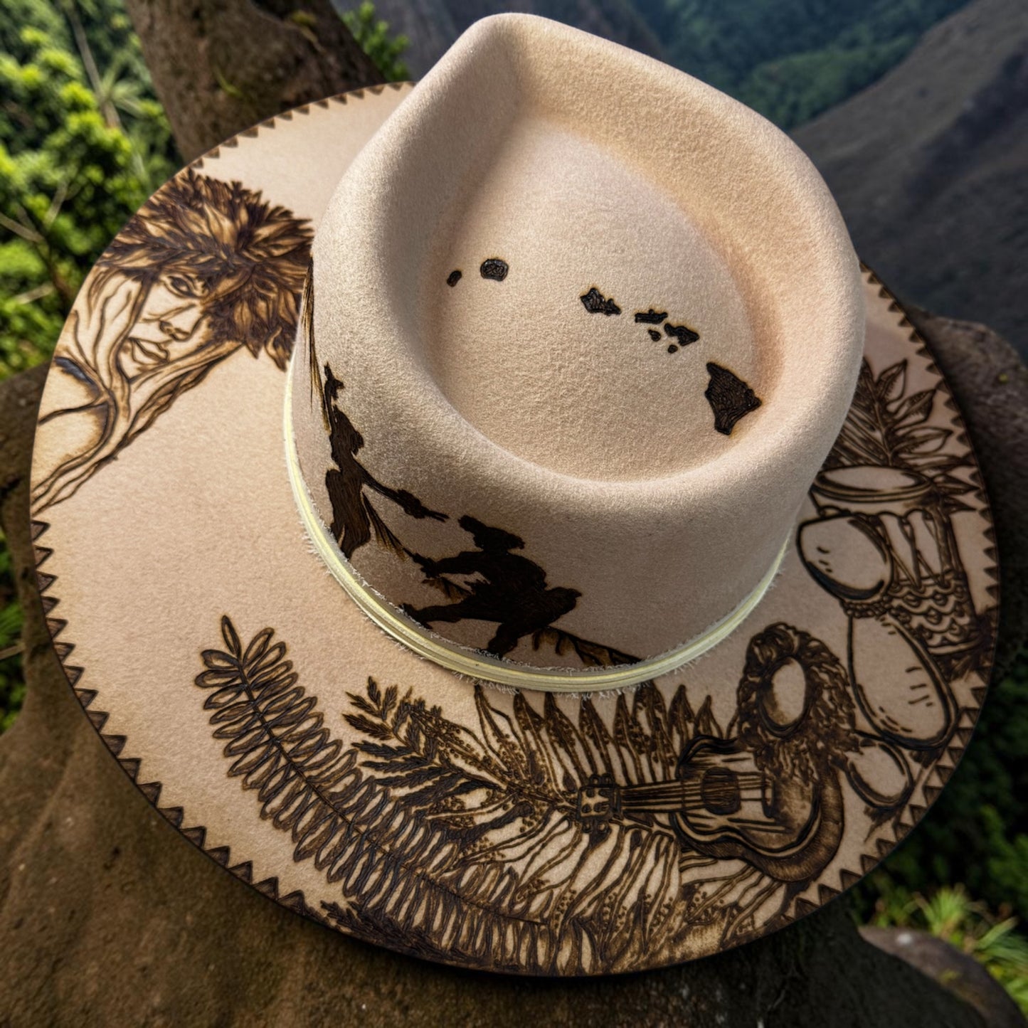 Hula - Burned AUS Wool Fedora