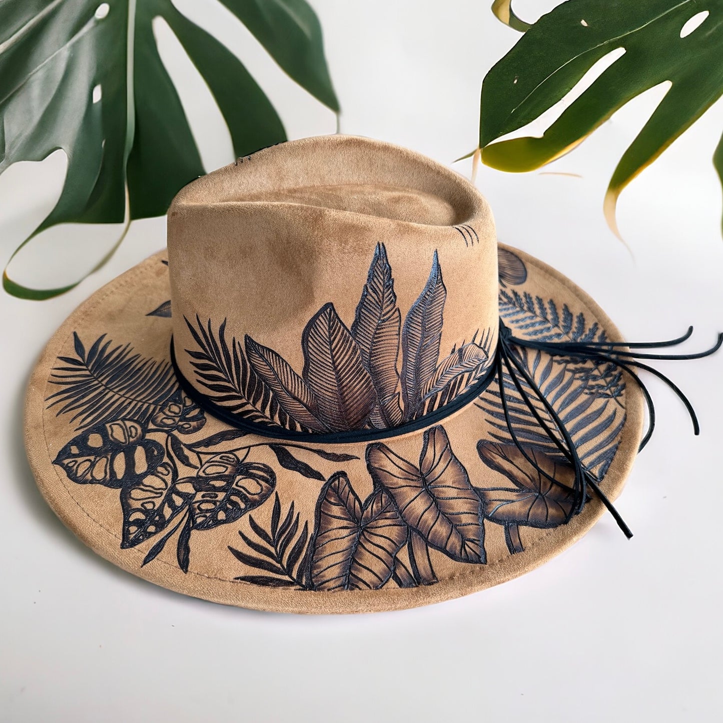 Botanical Range - Burned Wide Brim Hat