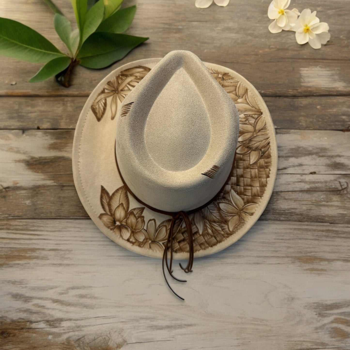 Create a Custom Burned - Short Brim Cowboy Style Hat