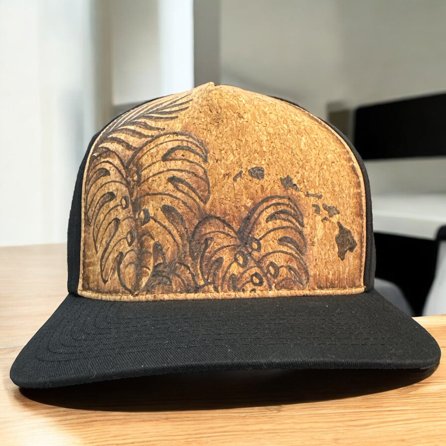 Island Florals - Burned Cork Trucker Hat