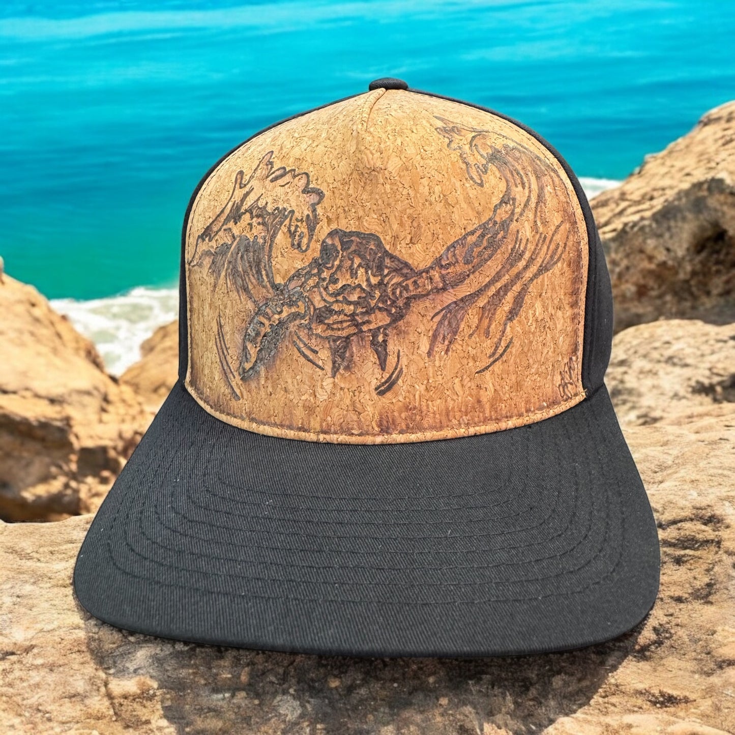 Surfah - Burned Cork Trucker Hat