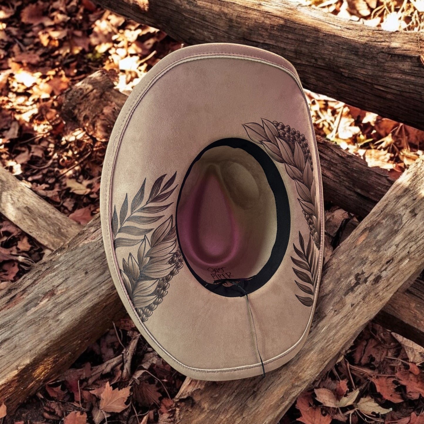 Kamau- Burned Cowboy (Swoop) Hat