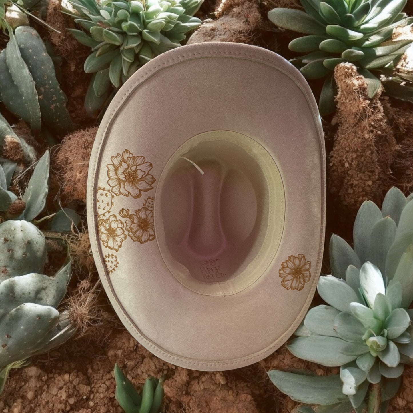 Moonscape - Burned Cattleman Cowboy Hat