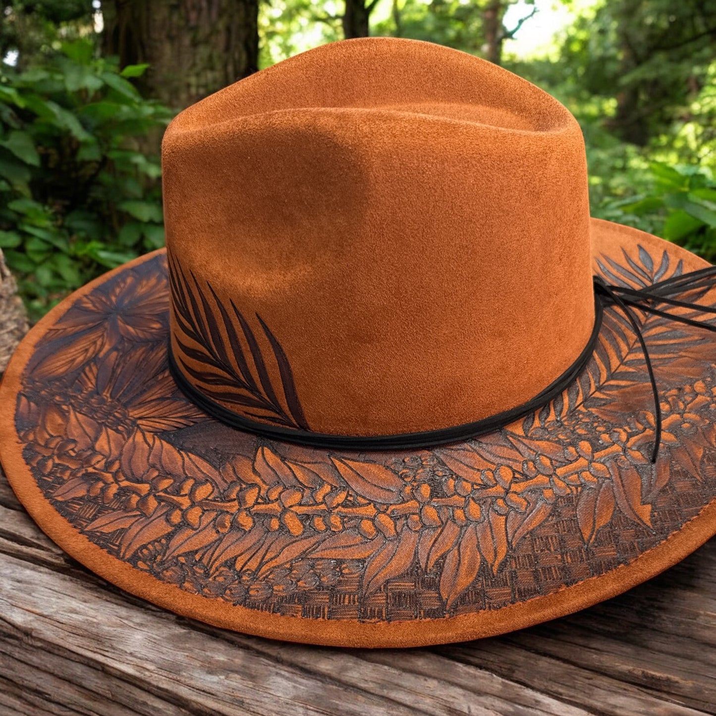 Ulana Luxe - Burned Wide Brim Hat
