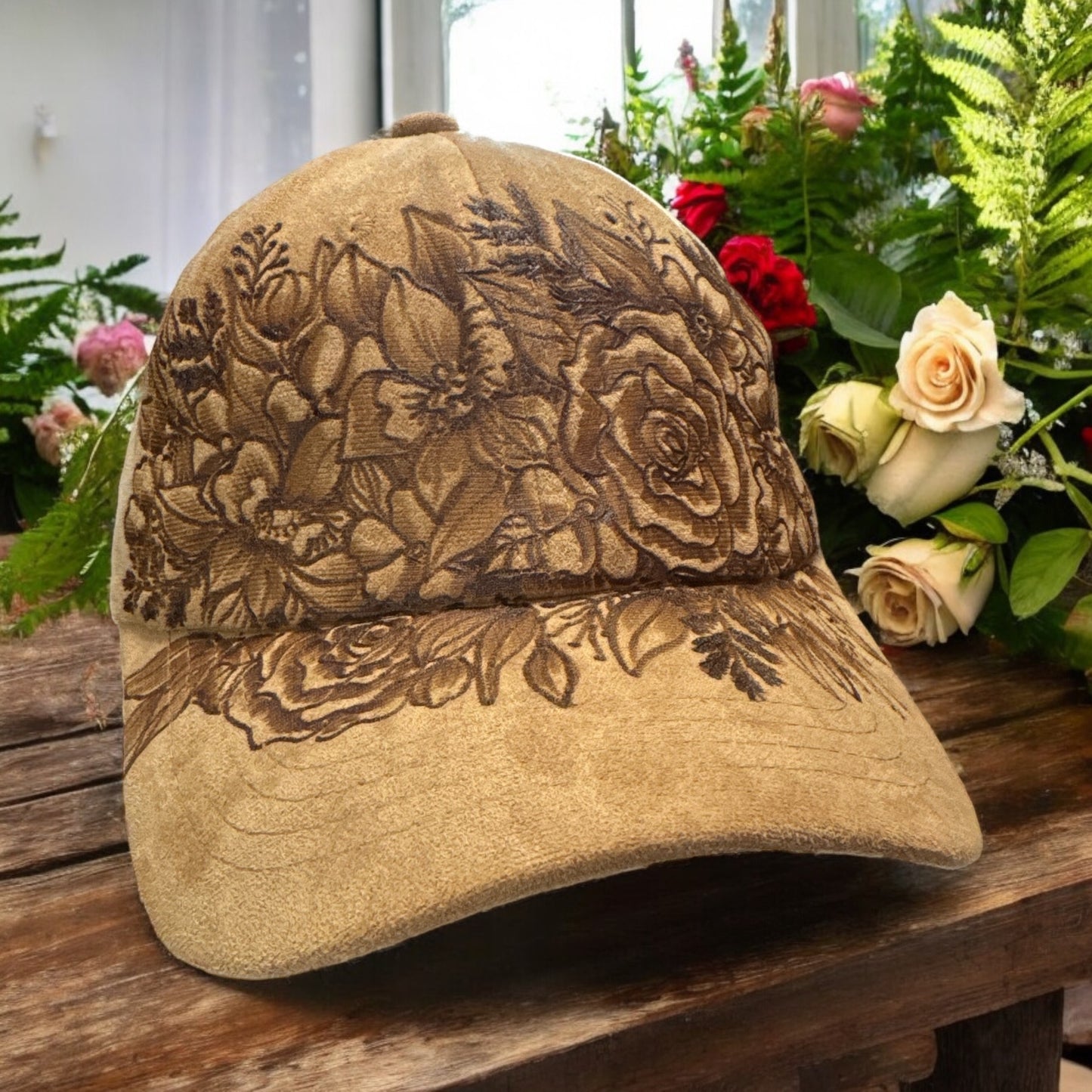 Haku Style - Burned Suede Baseball Cap