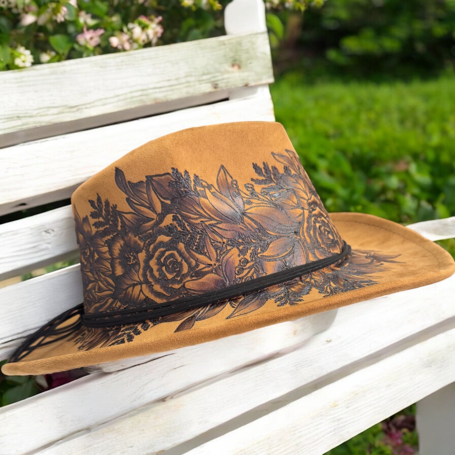 Haku - Burned Short Brim Cowboy