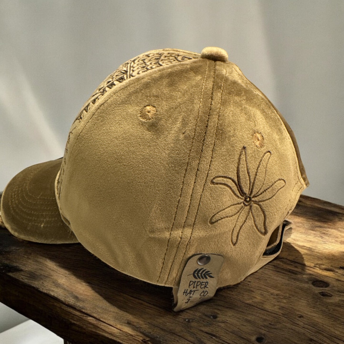 Native Stars - Burned Velvet Baseball Style Cap