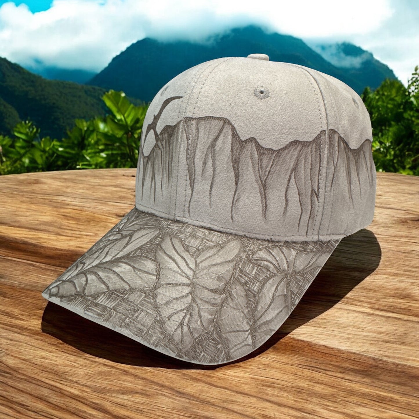 Mountain Climber - Burned Suede Baseball Cap