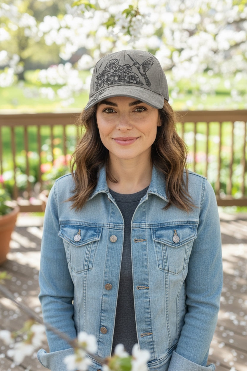 Hummingbird - Burned Suede Cap