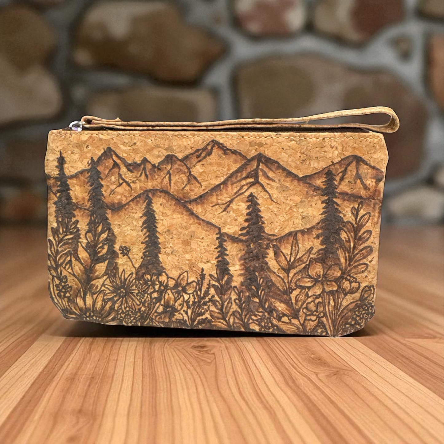 Cork Wristlet - Large
