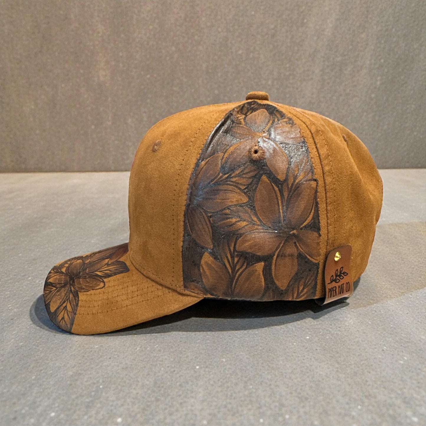 Pua Melia - Burned Suede Baseball Cap