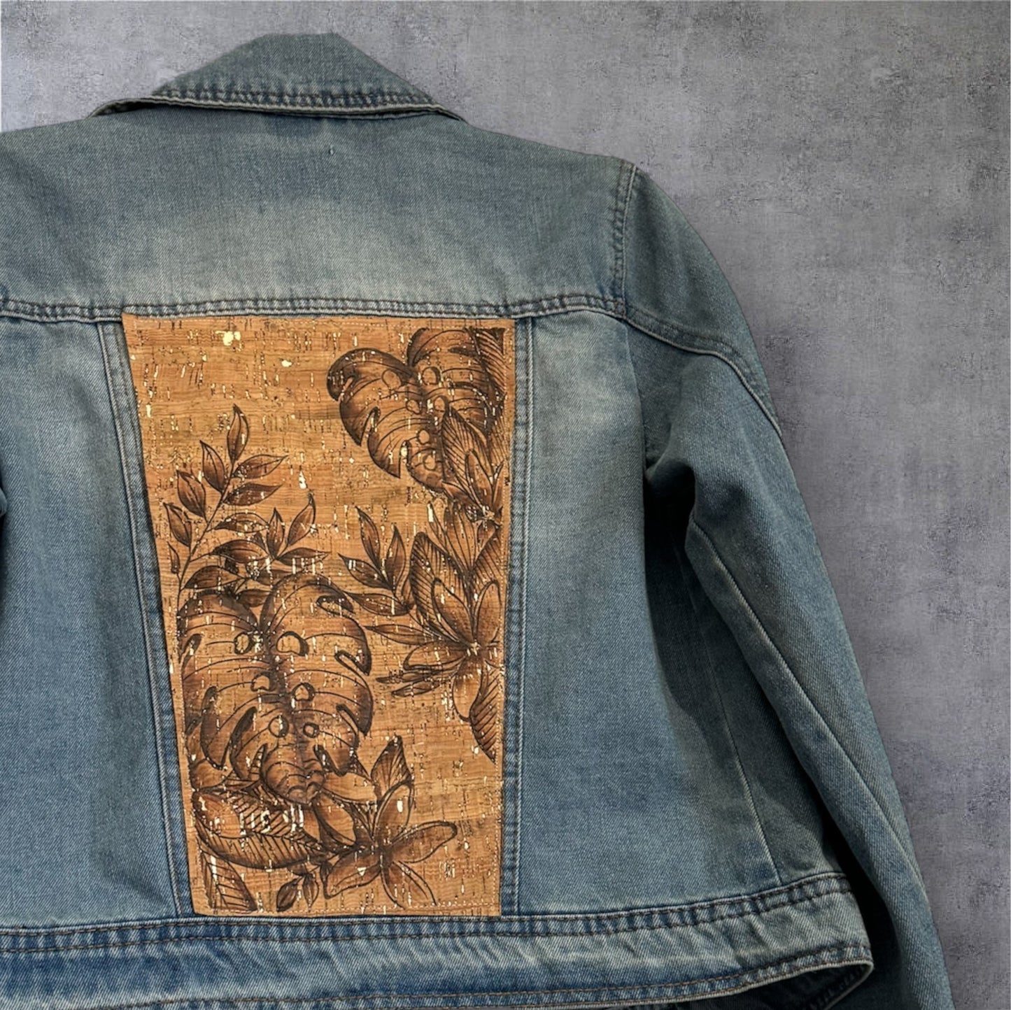 Create Your Own - Burned Denim Jacket