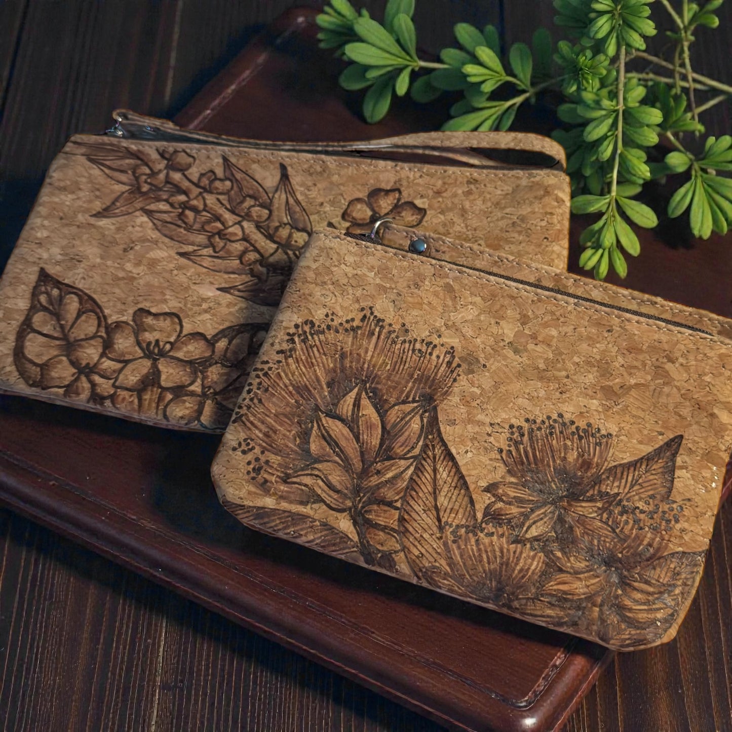 Puakenikeni / Ohia Lehua Wristlet