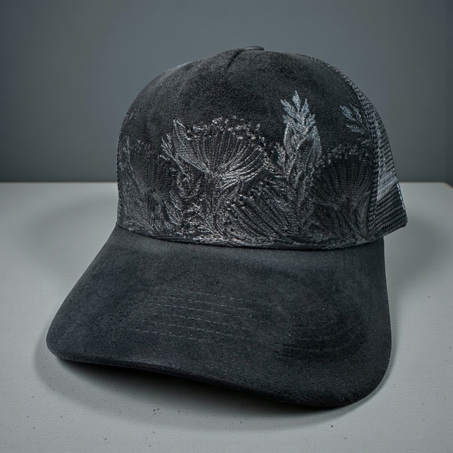 Pure Aloha Collection - Burned Suede Truckers