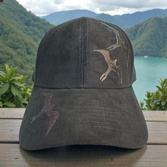 Mano O Kū - Burned Suede Baseball Cap