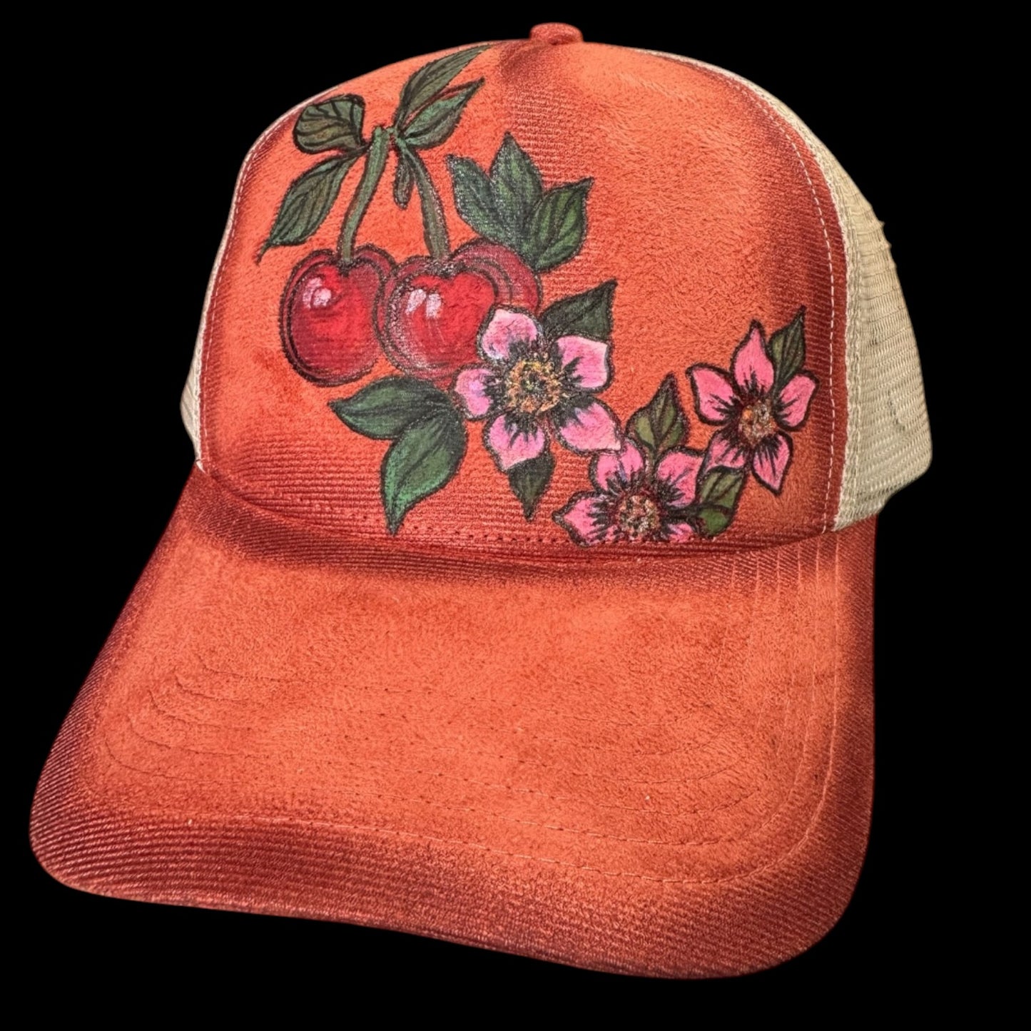 Burned & Painted Trucker Hat Series