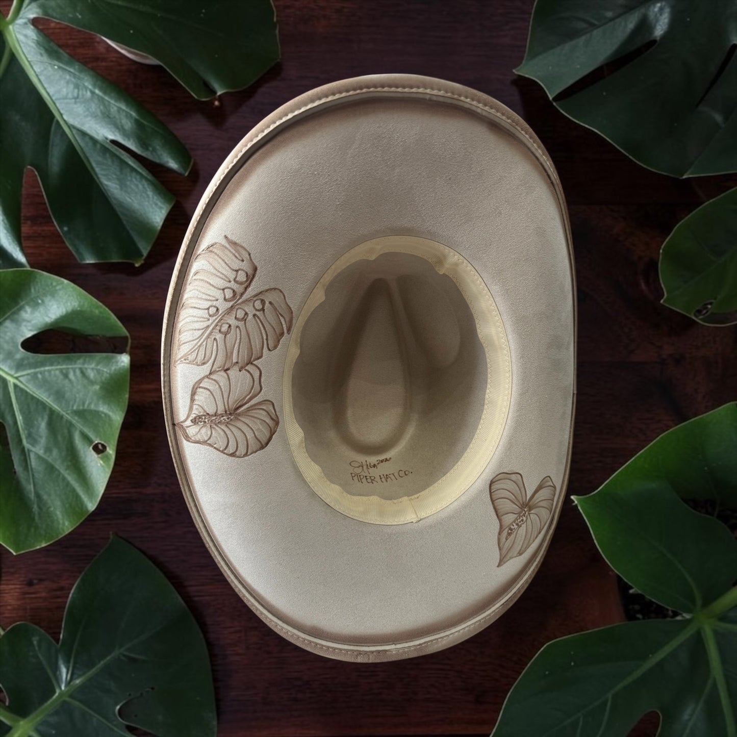 Blessing Blooms - Burned Cowboy Hat
