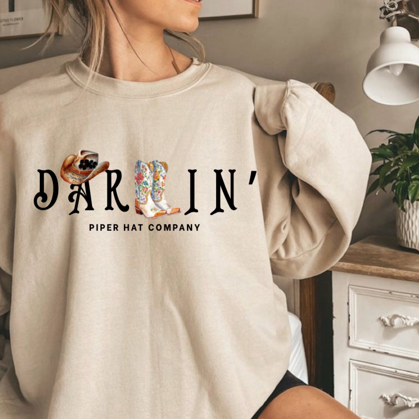 Darlin’ - Hat & Boot Design