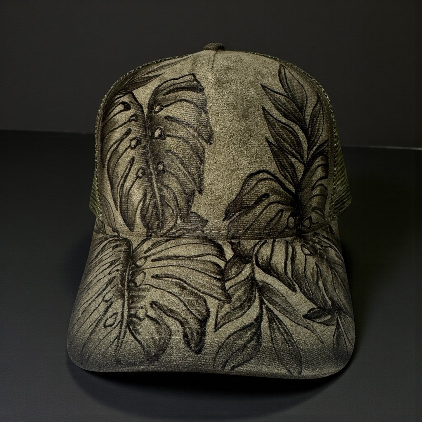 Pure Aloha Collection - Burned Suede Truckers