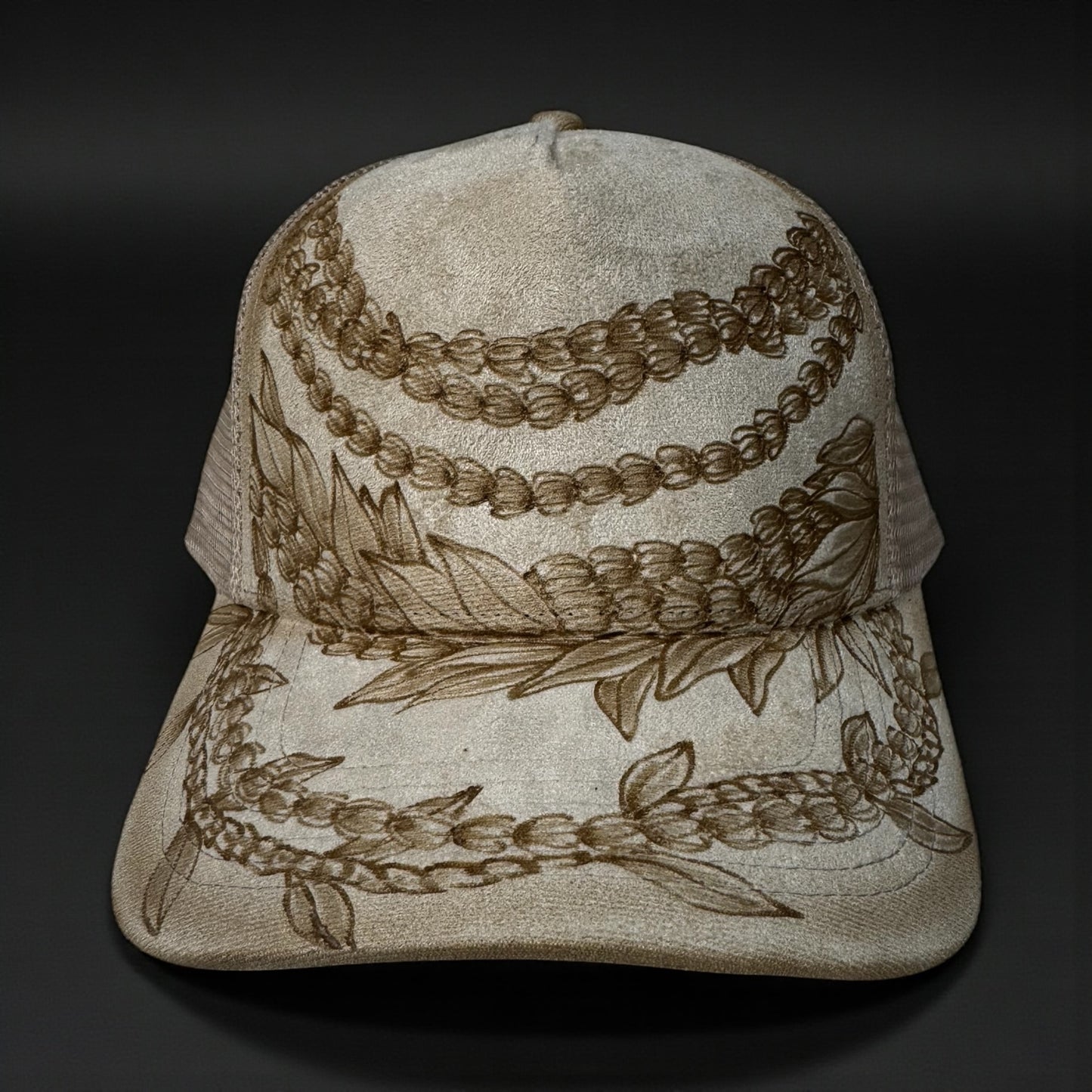 Pure Aloha Collection - Burned Suede Truckers