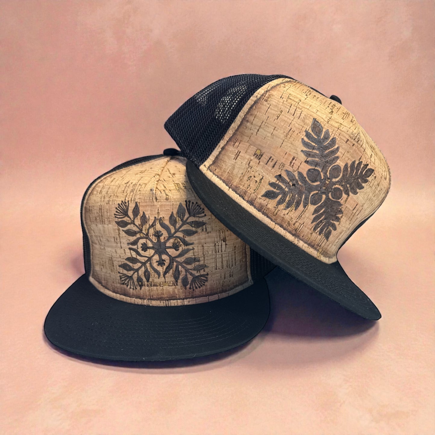 Quilt Series - Burned Cork Trucker