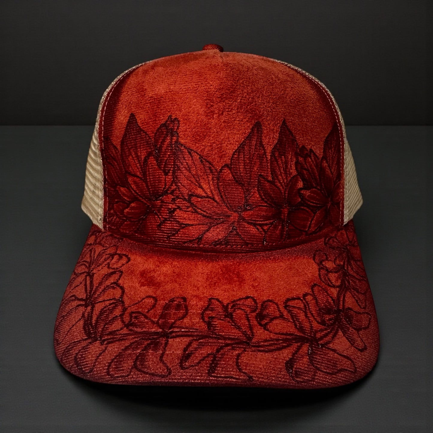 Pure Aloha Collection - Burned Suede Truckers