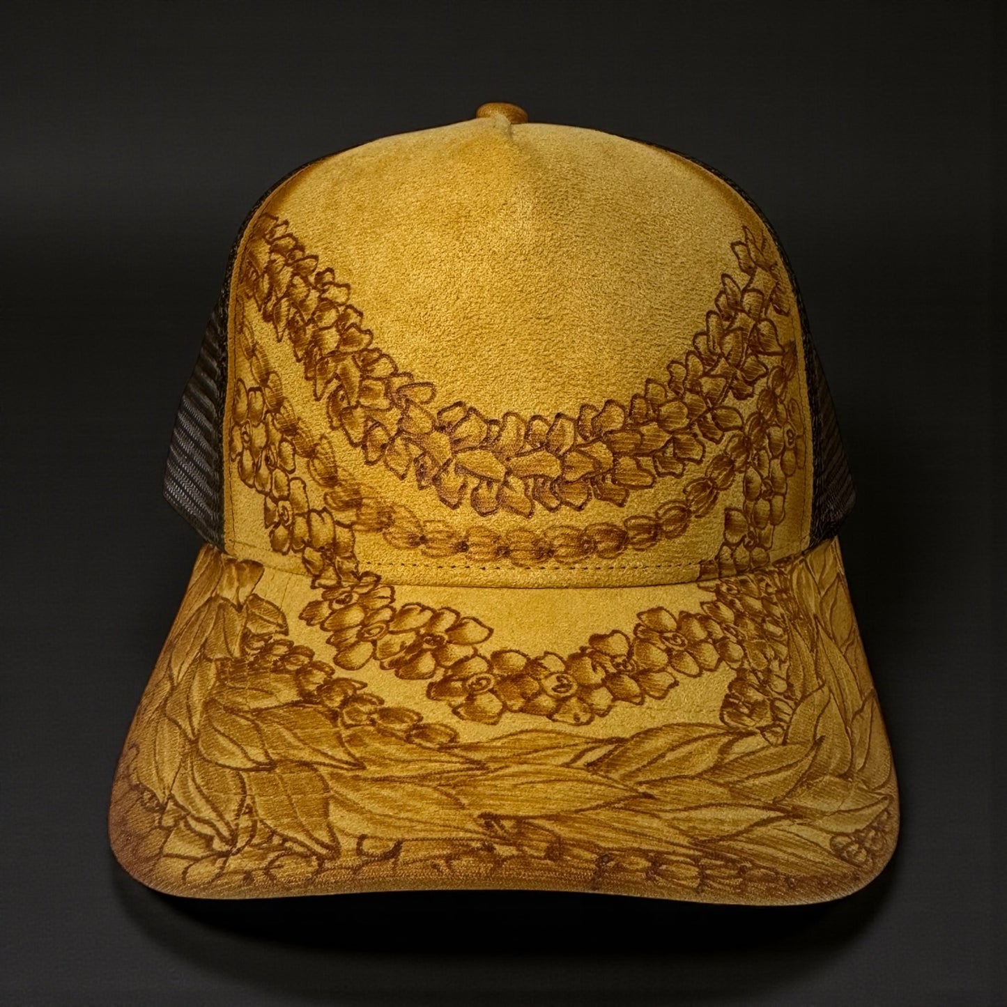 Pure Aloha Collection - Burned Suede Truckers