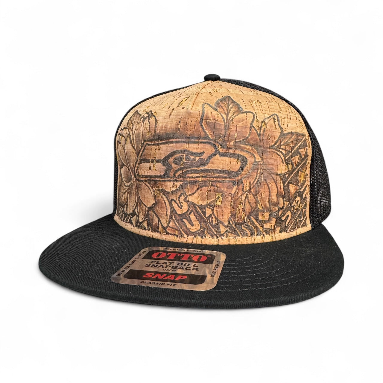 Football with Aloha - Burned Cork Trucker Hat Collection