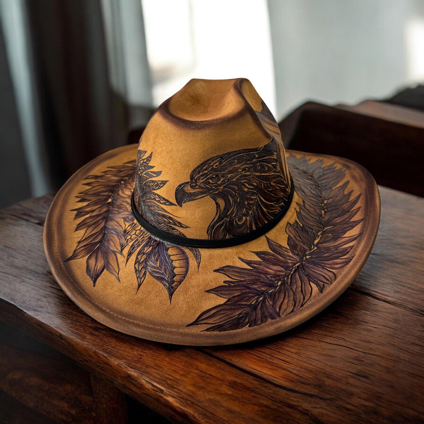 Guardian- Burned Cattleman Cowboy Hat