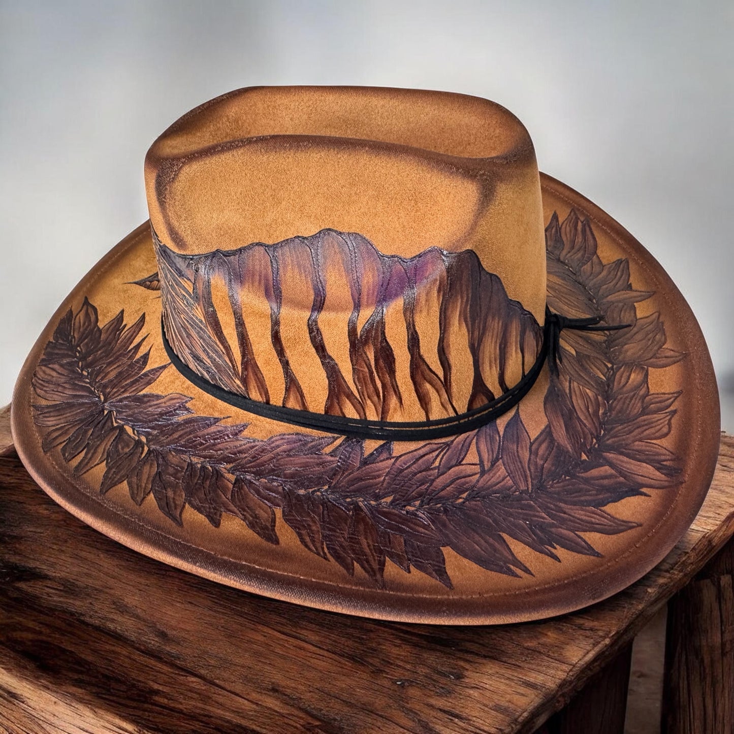 Guardian- Burned Cattleman Cowboy Hat
