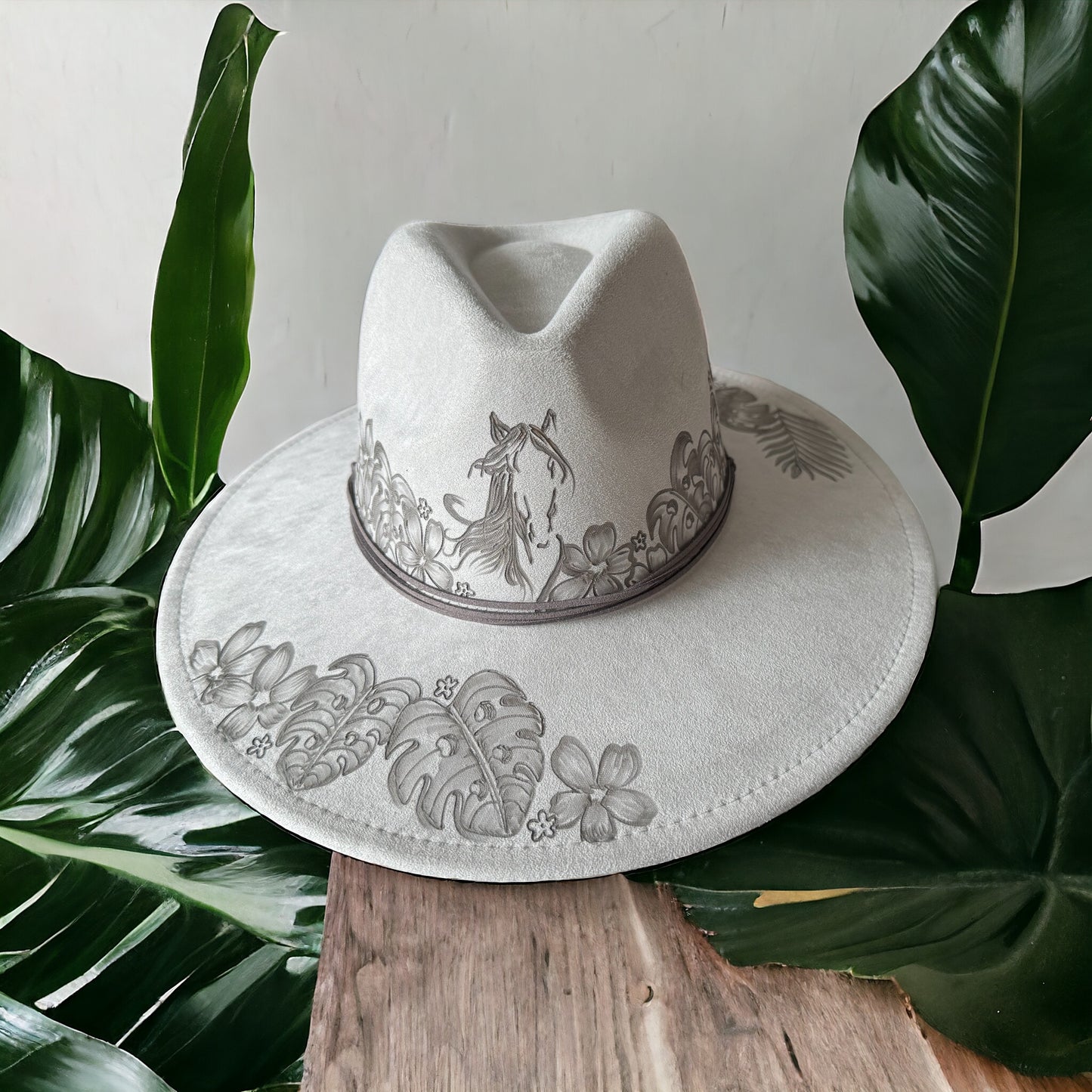 Hilo Reighn - Burned Wide Brim Hat