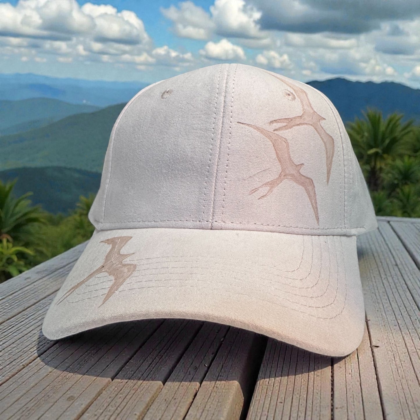 Mano O Kū - Burned Suede Baseball Cap