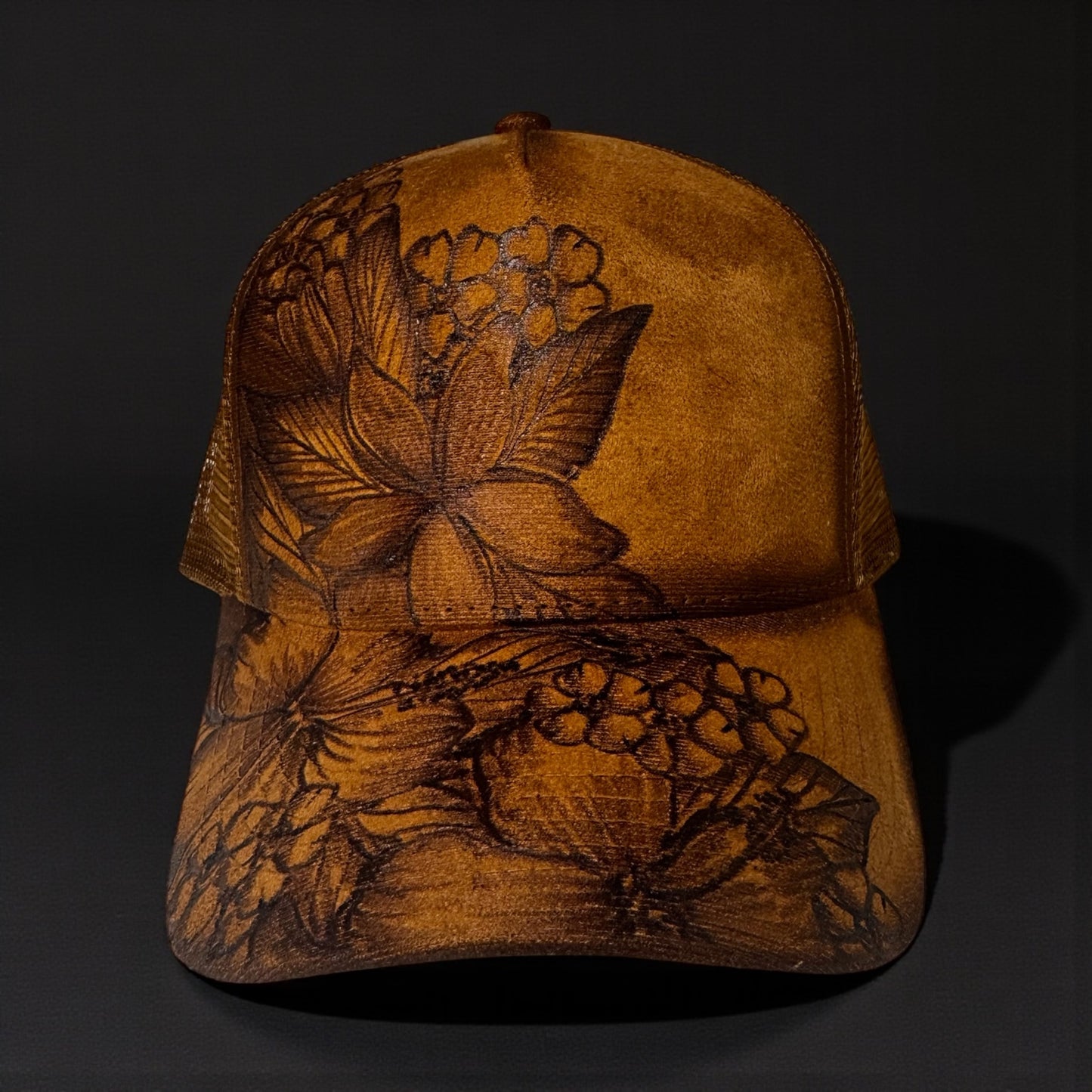 Pure Aloha Collection - Burned Suede Truckers