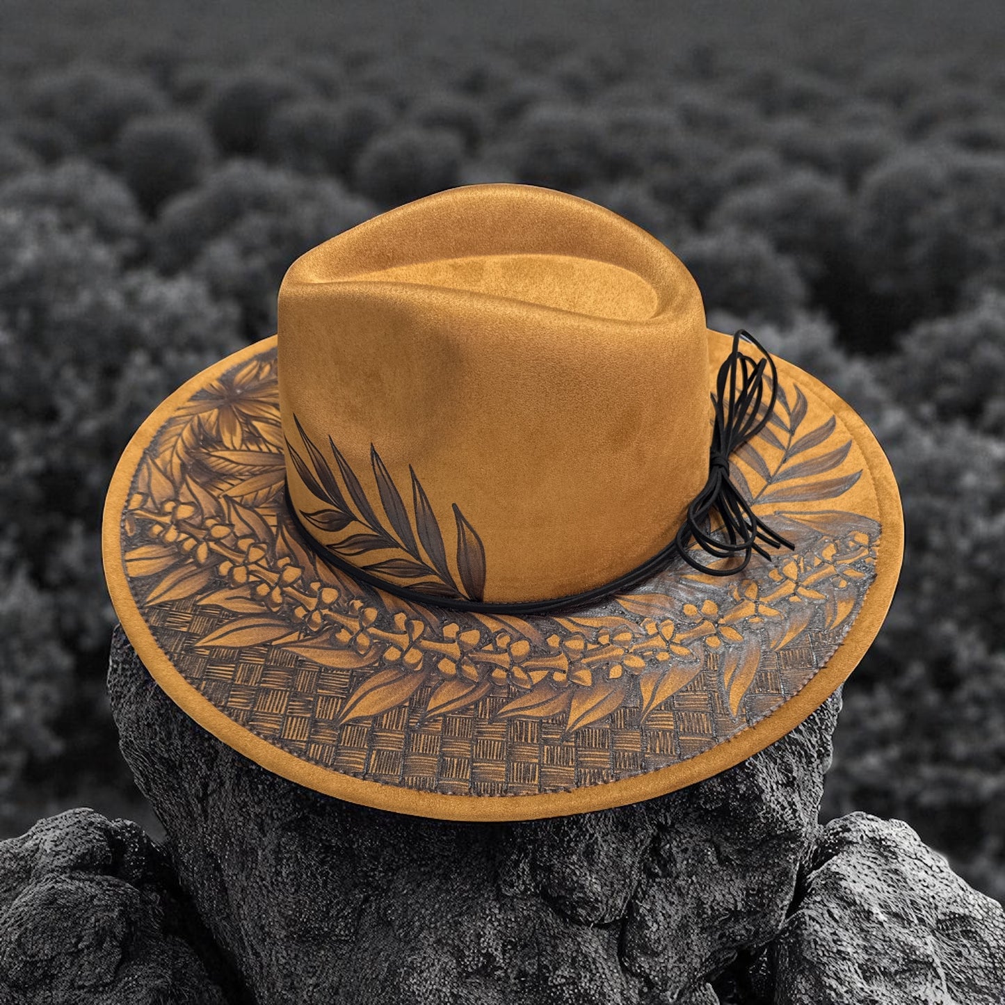 Ulana Luxe - Burned Wide Brim Hat