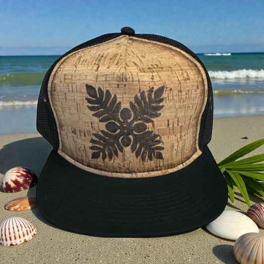 Quilt Series - Burned Cork Trucker