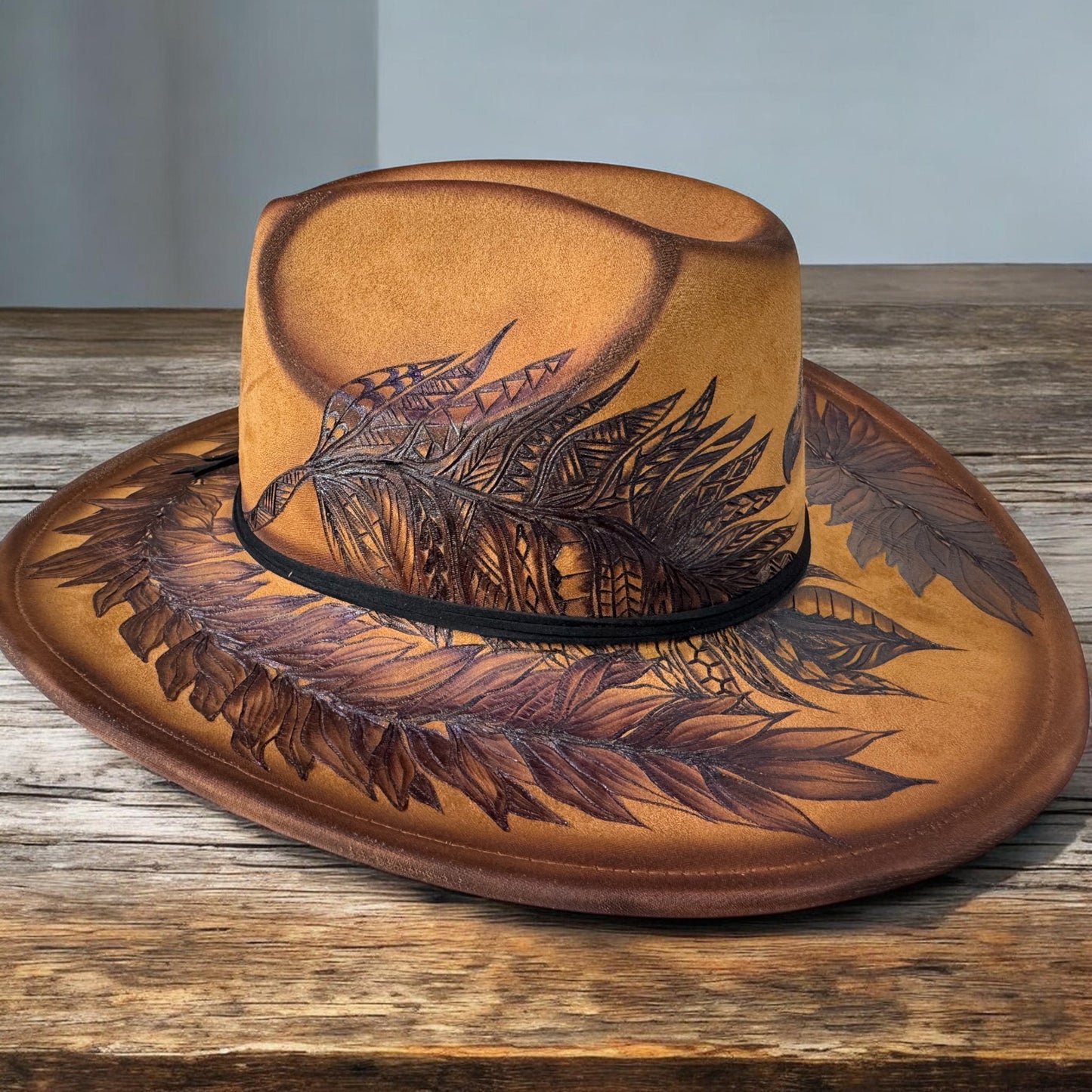 Guardian- Burned Cattleman Cowboy Hat