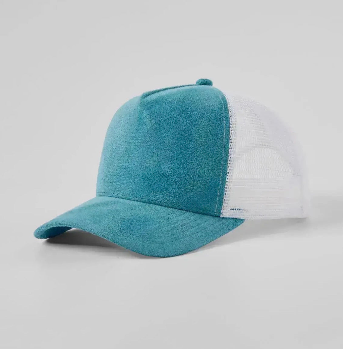 Create a Custom Suede Mesh Full Panel Trucker Hat