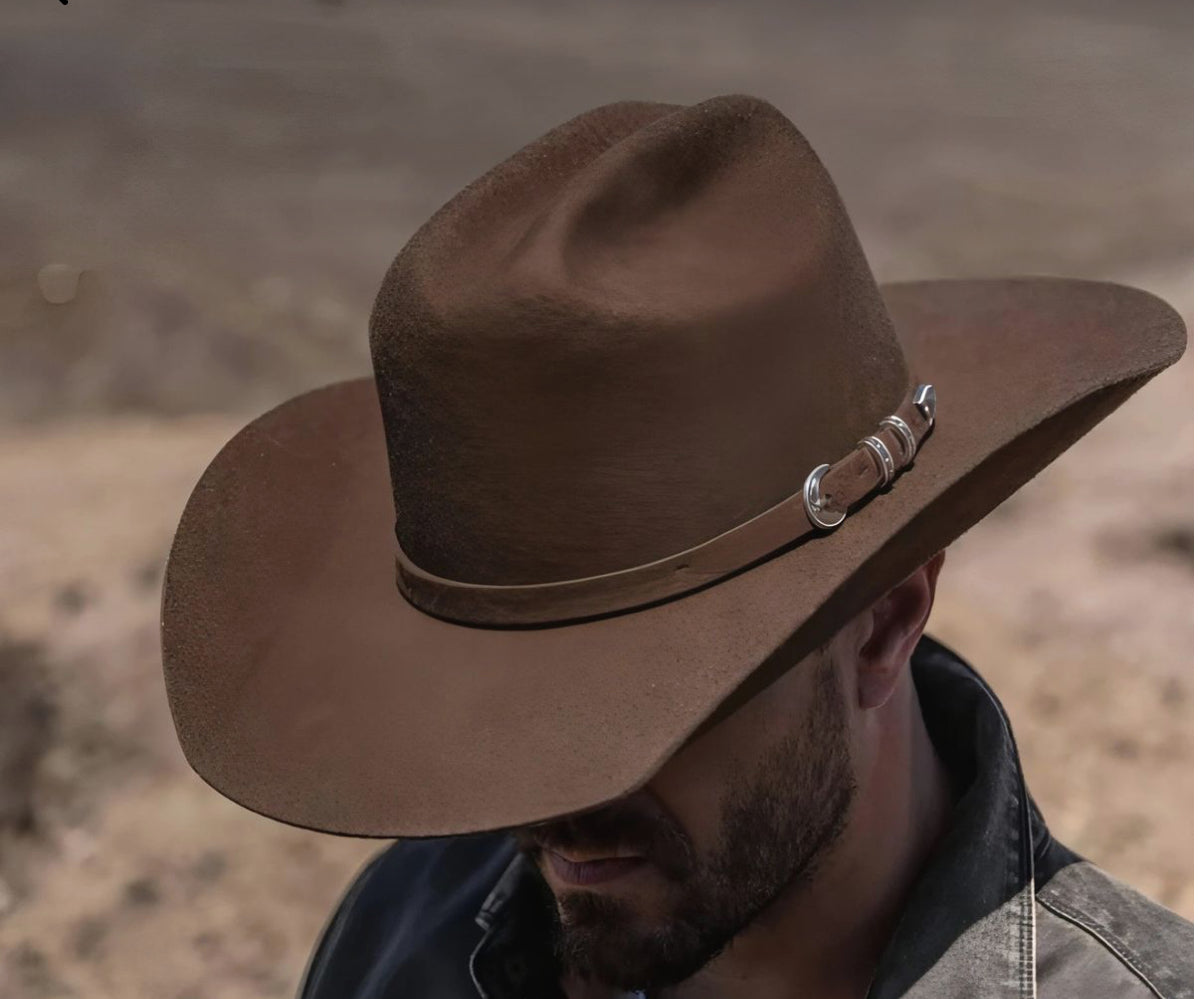 Create a Custom Burned - Australian Wool Cattleman Cowboy Hat