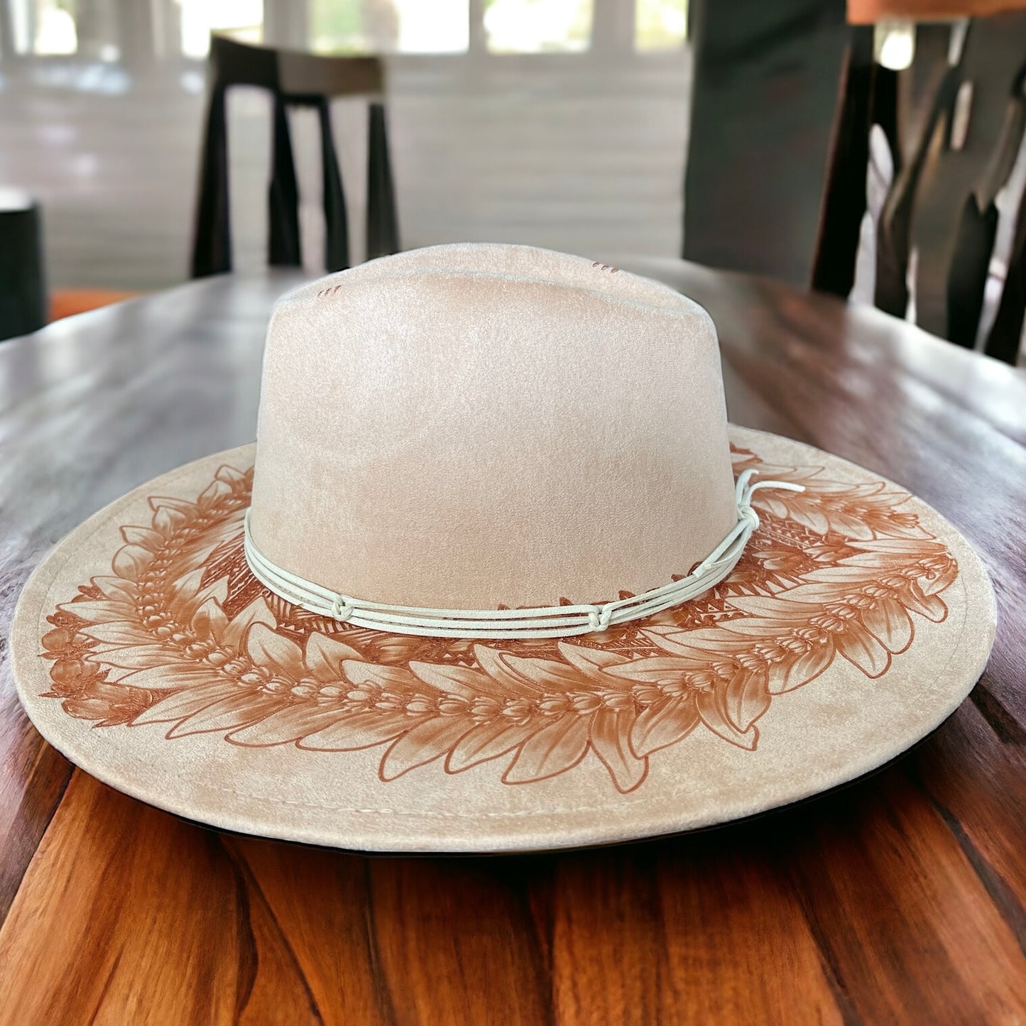 Maiau- Burned Wide Brim Hat